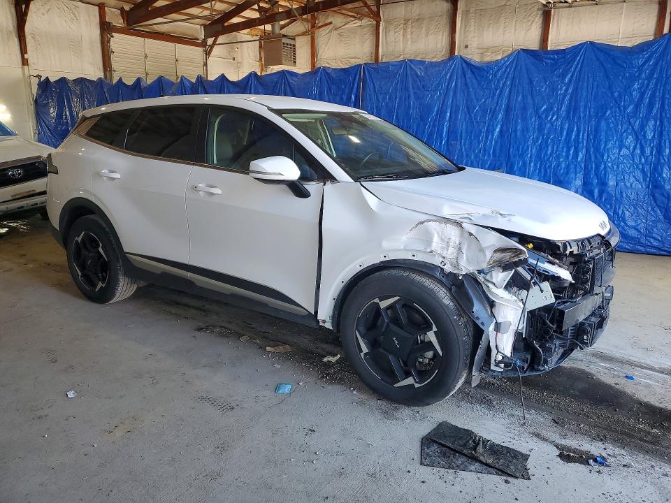 2026 Kia Sportage VIN 5XYK33DF9TG335062 COPART salvage auction — FRONT END, KY - CERT OF TITLE-SALVAGE, sold $8,200 on 2026-07-20 (photo 4)