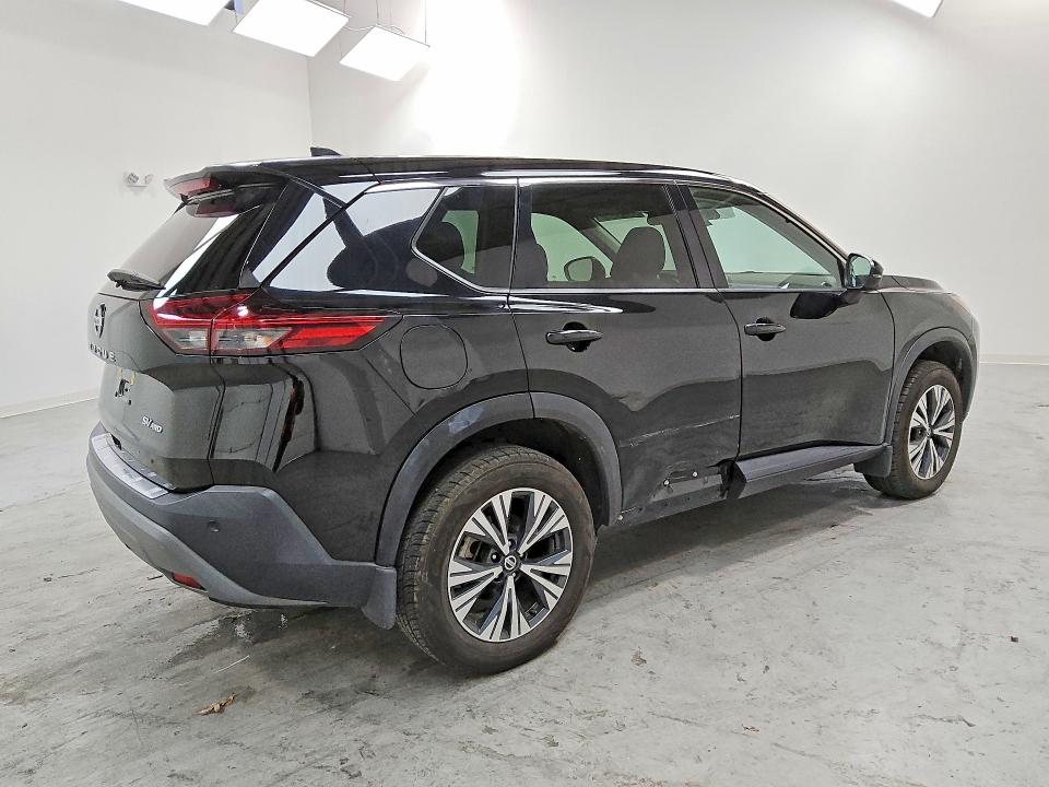 2021 Nissan Rogue VIN 5N1AT3BB3MC834131 COPART salvage auction — SIDE, IN - CERTIFICATE OF TITLE, sold $13,500 on 2026-07-30 (photo 3)
