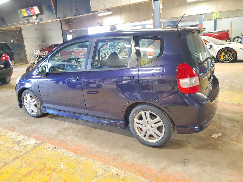 2008 Honda Fit VIN JHMGD38668S015047 COPART salvage auction — SIDE, In - Cert Of Title-Salvage Title, sold $675 on 2026-07-17 (photo 2)