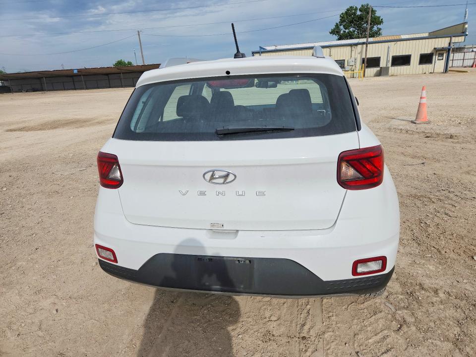 2025 Hyundai Venue VIN KMHRC8A32SU350923 COPART salvage auction — FRONT END, Tx - Salvage Vehicle Title, sold $5,300 on 2026-07-15 (photo 6)
