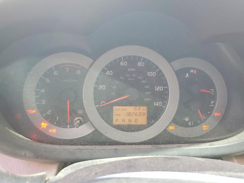 2008 Toyota Rav4 VIN JTMZD33V086056792 COPART salvage auction — NORMAL WEAR, Tn - Certificate Of Title, sold $1,300 on 2026-07-20 (photo 9)