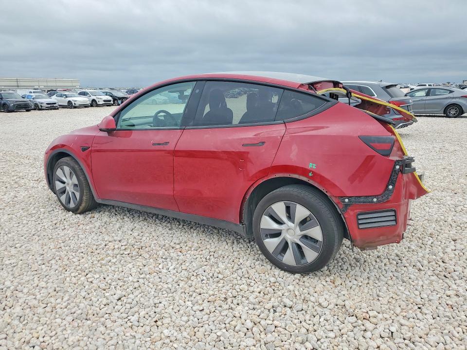 2022 Tesla VIN 7SAYGDEE3NA004935 COPART salvage auction — REAR END, Tx - Salvage Vehicle Title, sold $6,200 on 2026-07-30 (photo 2)