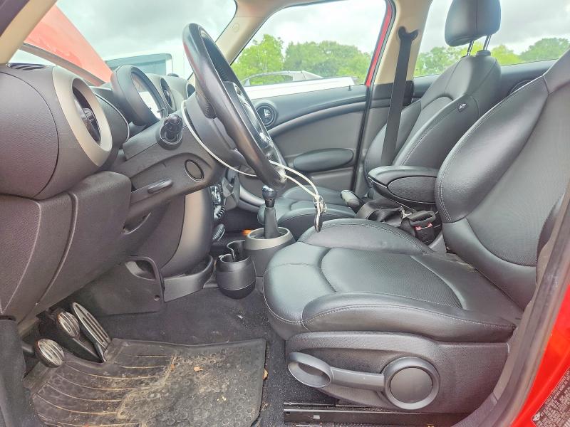 2011 Mini Cooper VIN WMWZC3C52BWM25725 COPART salvage auction — FRONT END, AL - CERT OF TITLE-SALVAGE TITLE, sold $425 on 2026-08-18 (photo 7)