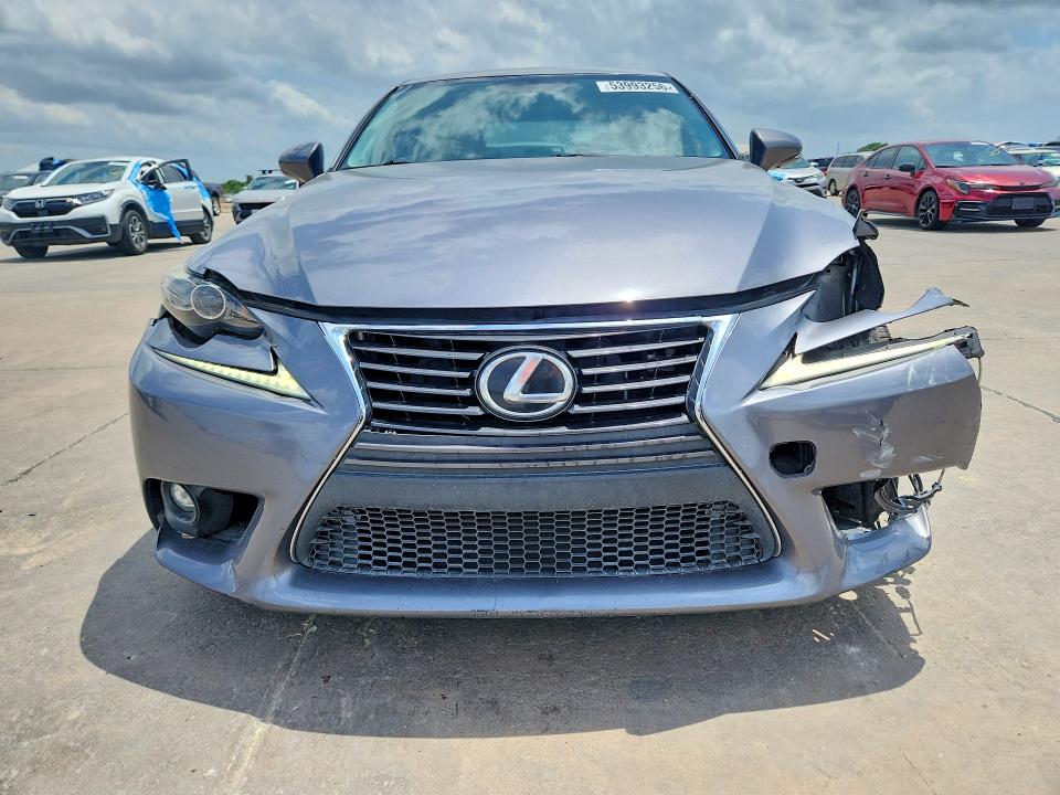 2015 Lexus Is VIN JTHBF1D23F5069431 COPART salvage auction — FRONT END, Tx - Certificate Of Title, sold $4,100 on 2026-07-02 (photo 5)