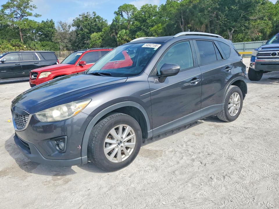 2015 Mazda Cx-5 VIN JM3KE2CY6F0520565 COPART salvage auction — REAR END, Fl - Cert Of Title Slvg Rebuildable, sold $2,750 on 2026-07-22 (photo 1)