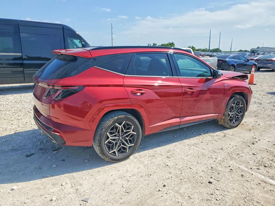 2024 Hyundai Tucson VIN KM8JFCD13RU186450 COPART salvage auction — FRONT END, Tx - Salvage Vehicle Title, sold $6,300 on 2026-07-23 (photo 3)