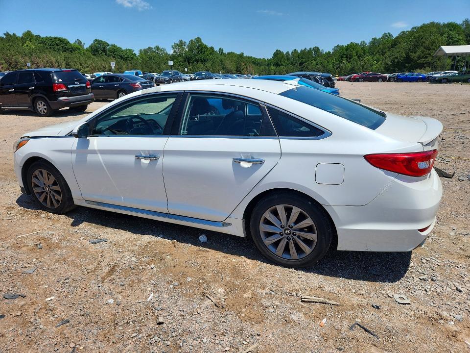 2015 Hyundai Sonata VIN 5NPE34AF3FH082809 COPART salvage auction — FRONT END, Va - Cert Of Title - Salvage, sold $1,500 on 2026-07-06 (photo 2)