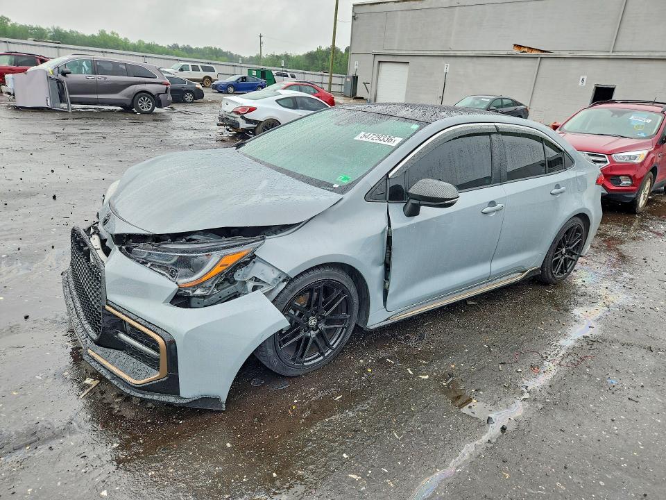 2022 Toyota Corolla VIN 5YFS4MCE2NP101548 COPART salvage auction — FRONT END, Va - Cert Of Title - Salvage, sold $7,600 on 2026-07-08 (photo 1)
