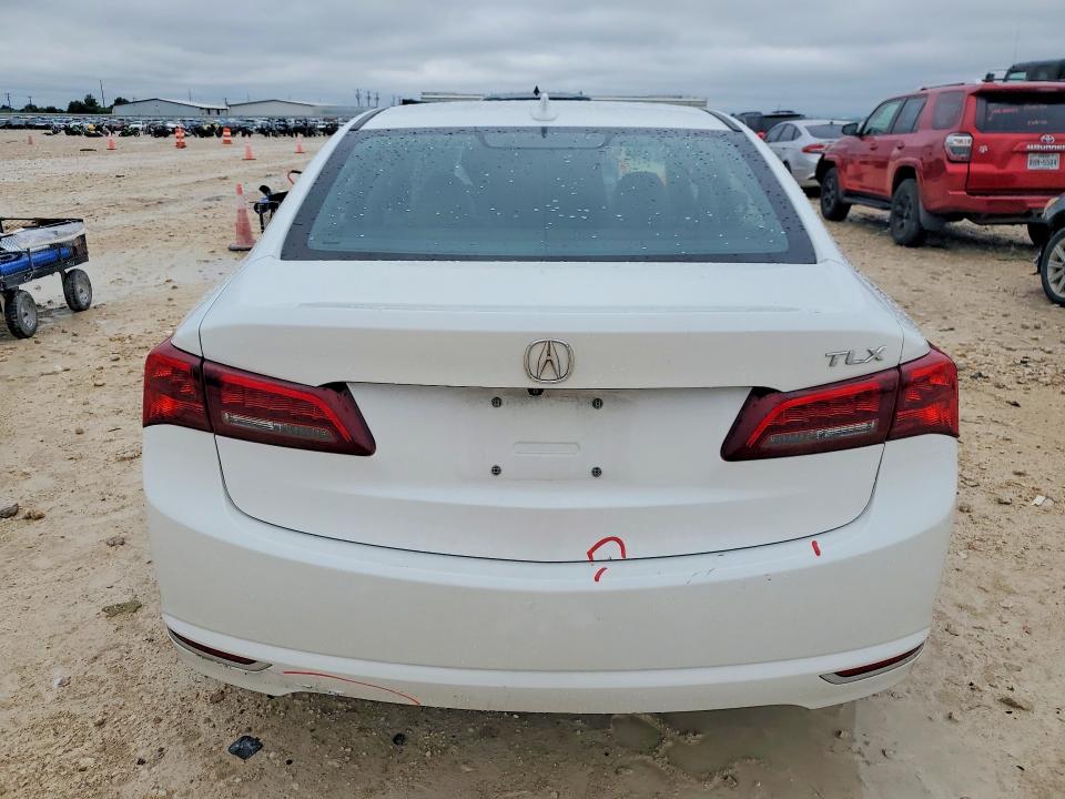 2017 Acura Tlx VIN 19UUB1F3XHA009282 COPART salvage auction — FRONT END, Tx - Salvage Vehicle Title, sold $2,000 on 2026-07-02 (photo 6)