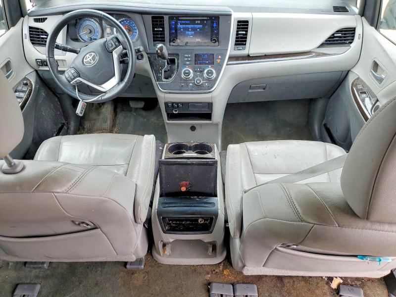2015 Toyota Sienna VIN 5TDYK3DC2FS668679 COPART salvage auction — FRONT END, Il - Salvage Certificate, sold $2,300 on 2026-07-30 (photo 8)