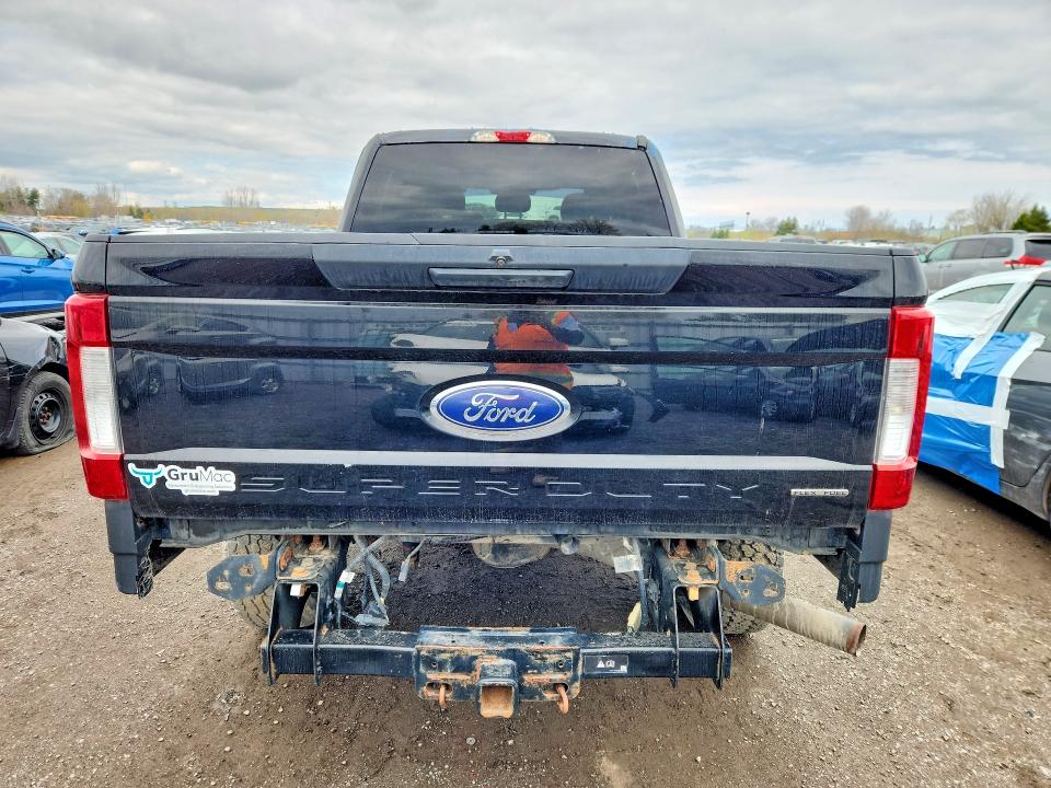 2017 Ford F-250 super duty VIN 1FT7W2B65HED88416 COPART salvage auction — REAR END, ON - PERMIT SALVAGE, sold $4,250 on 2026-07-09 (photo 6)