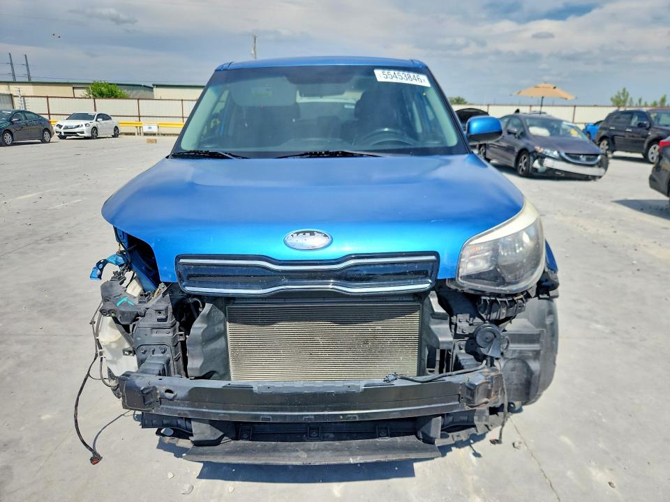 2018 Kia VIN KNDJP3A50J7563845 COPART salvage auction — FRONT END, Tx - Salvage Vehicle Title, sold $825 on 2026-07-28 (photo 5)