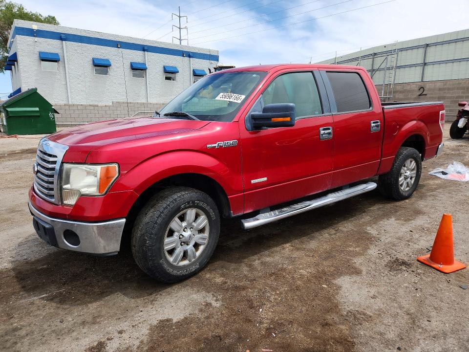 2012 Ford F-150 lightning VIN 1FTFW1CT8CFA96028 COPART salvage auction — MINOR DENT/SCRATCHES, NM - CERTIFICATE OF TITLE, sold $1,850 on 2026-07-03 (photo 1)