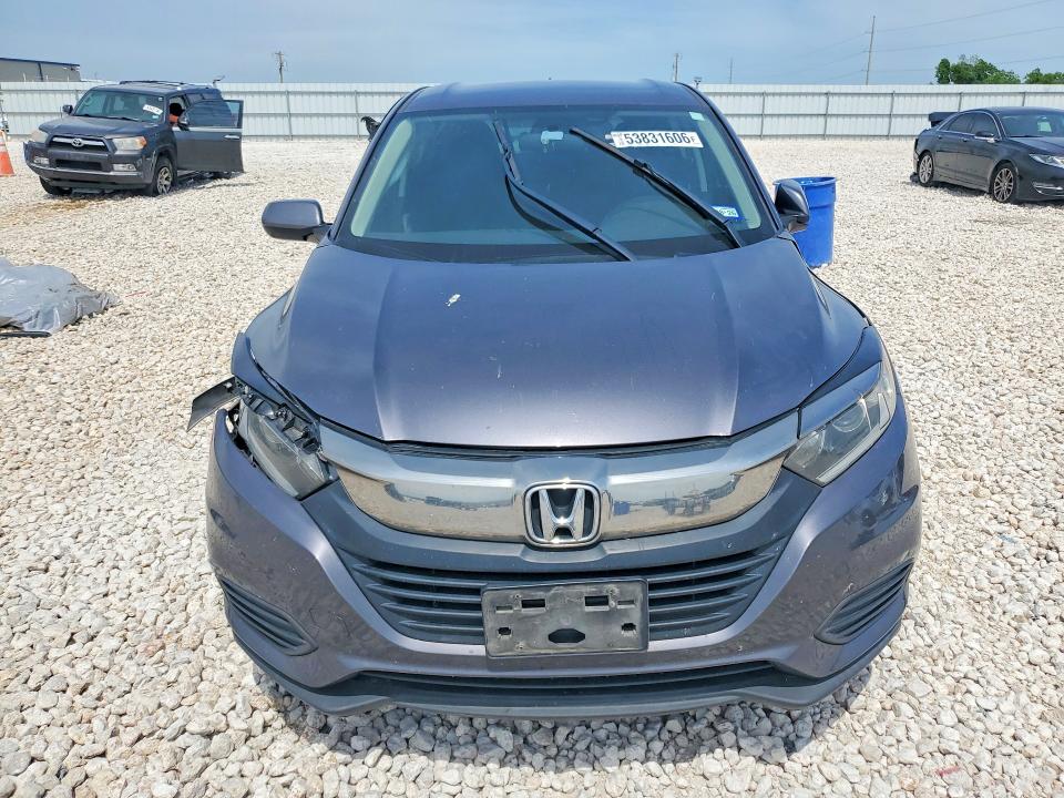 2022 Honda Hr-v VIN 3CZRU5H37NM704198 COPART salvage auction — SIDE, Tx - Salvage Vehicle Title, sold $3,550 on 2026-07-02 (photo 5)