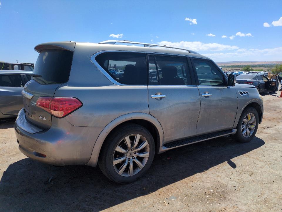 2013 Infiniti Qx56 VIN JN8AZ2NE2D9042363 COPART salvage auction — VANDALISM, Nm - Cert Of Title-Salvage, sold $1,900 on 2026-07-16 (photo 3)