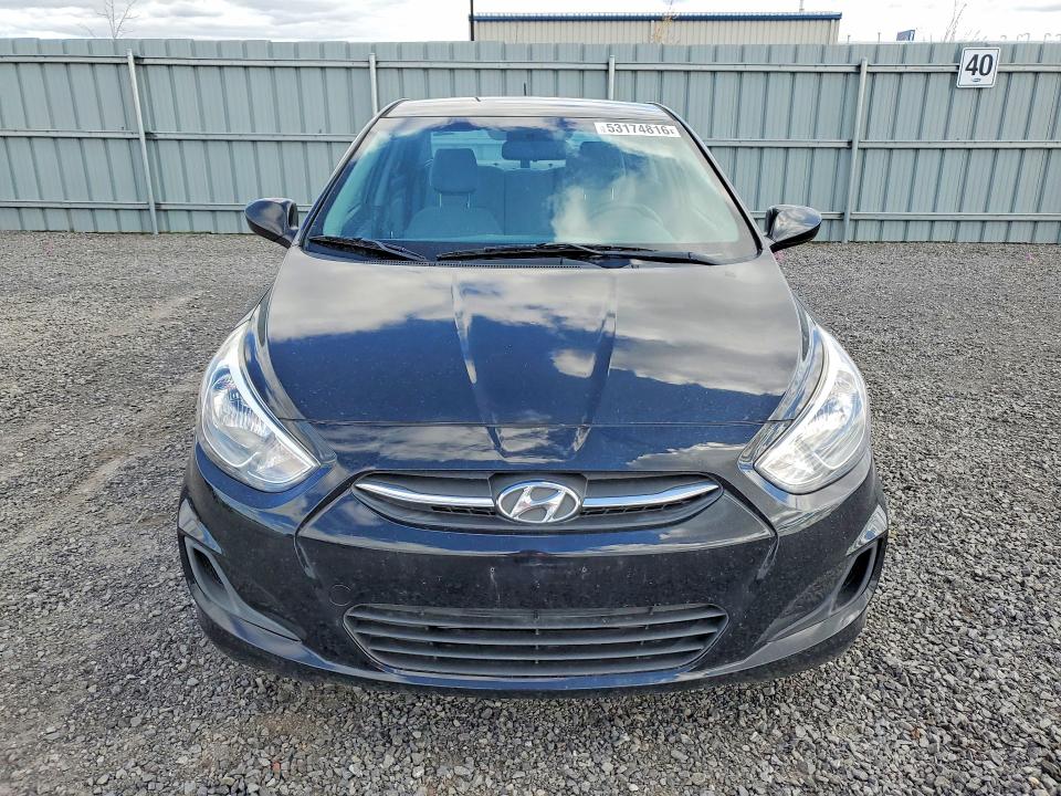 2016 Hyundai Accent VIN KMHCT4AE4GU983804 COPART salvage auction — REAR END, On - Permit Salvage, sold $250 on 2026-07-28 (photo 5)