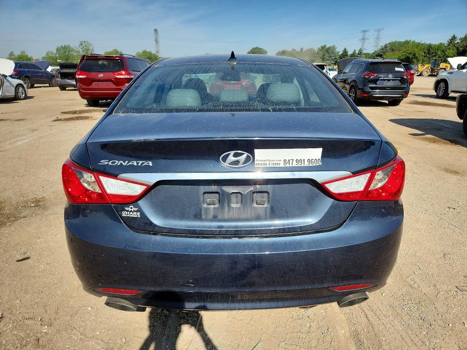 2011 Hyundai Sonata VIN 5NPEC4ACXBH054070 COPART salvage auction — FRONT END, IL - SALVAGE CERTIFICATE, sold $450 on 2026-07-28 (photo 6)