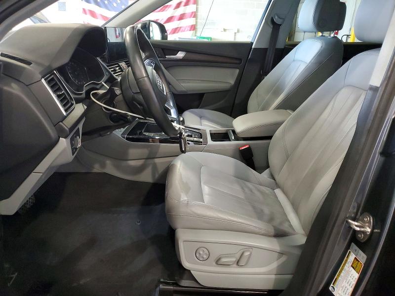 2022 Audi Q5 VIN WA1GAAFY7N2100911 COPART salvage auction — FRONT END, Mo - Salvage Certificate Of Title, sold $1,000 on 2026-07-28 (photo 7)