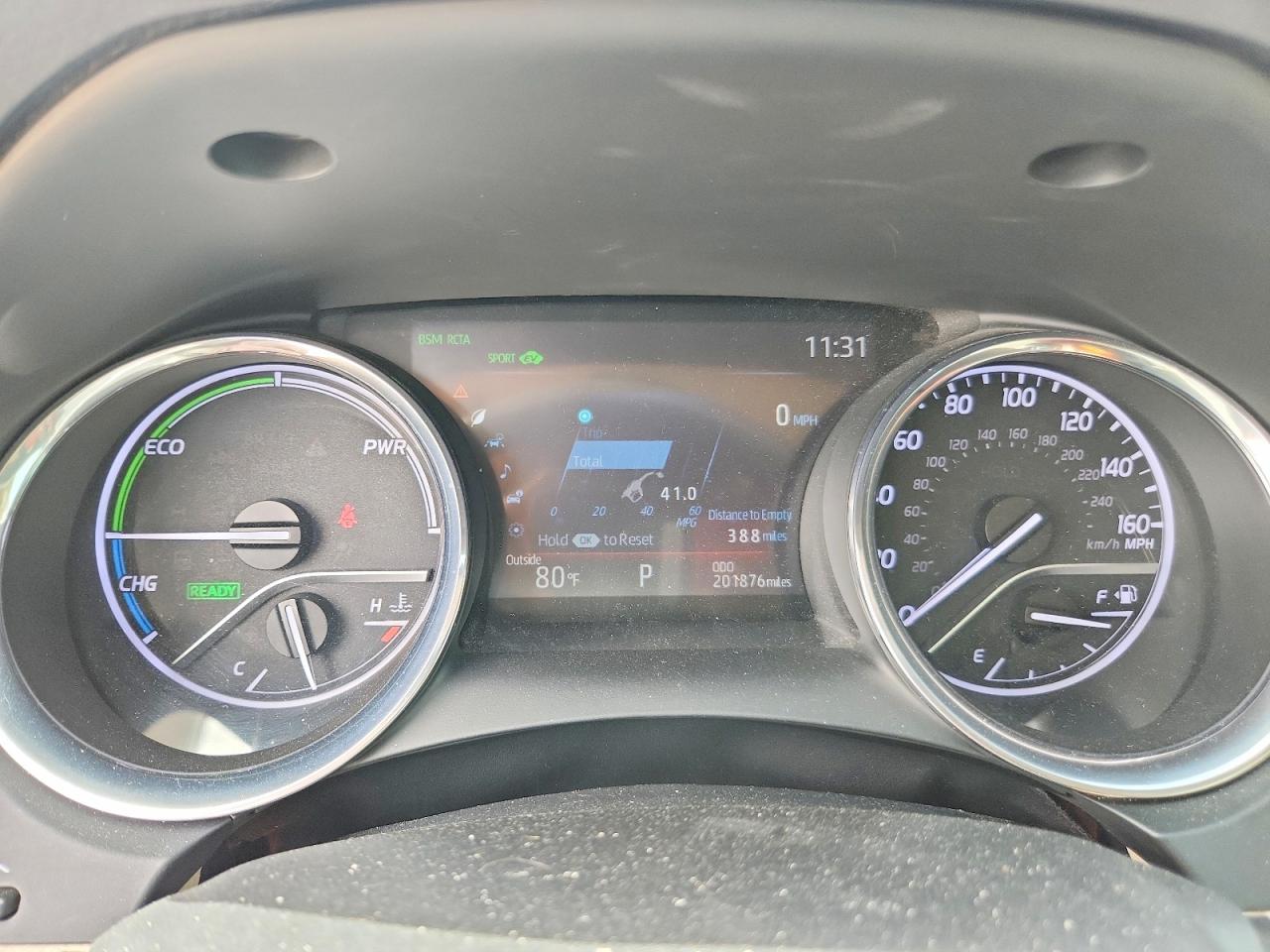 2020 Toyota Camry VIN 4T1F31AK3LU017276 COPART salvage auction — Hail, TX - CERTIFICATE OF TITLE, sold $5,900 on 2026-07-09 (photo 9)