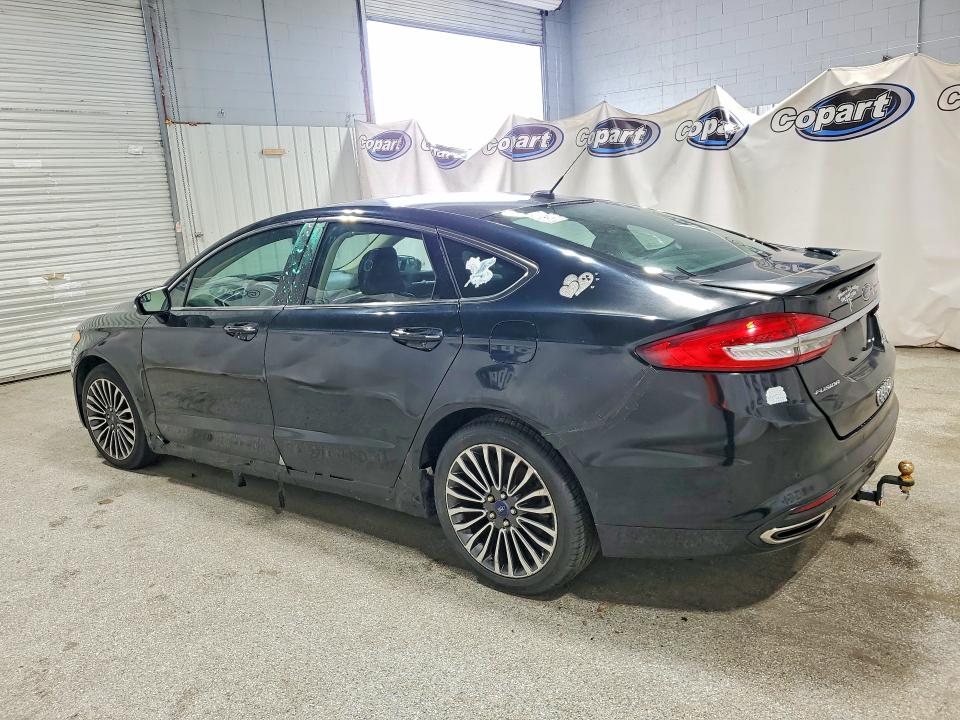 2017 Ford Fusion VIN 3FA6P0K92HR130526 COPART salvage auction — MECHANICAL, In - Certificate Of Title, sold $375 on 2026-07-07 (photo 2)