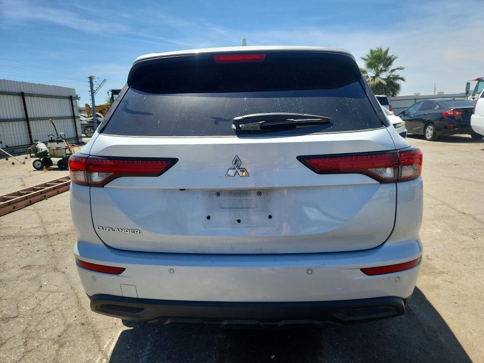 2022 Mitsubishi Outlander VIN JA4J3TA80NZ040271 COPART salvage auction — SIDE, Ca - Salvage Certificate, sold $7,400 on 2026-07-17 (photo 6)