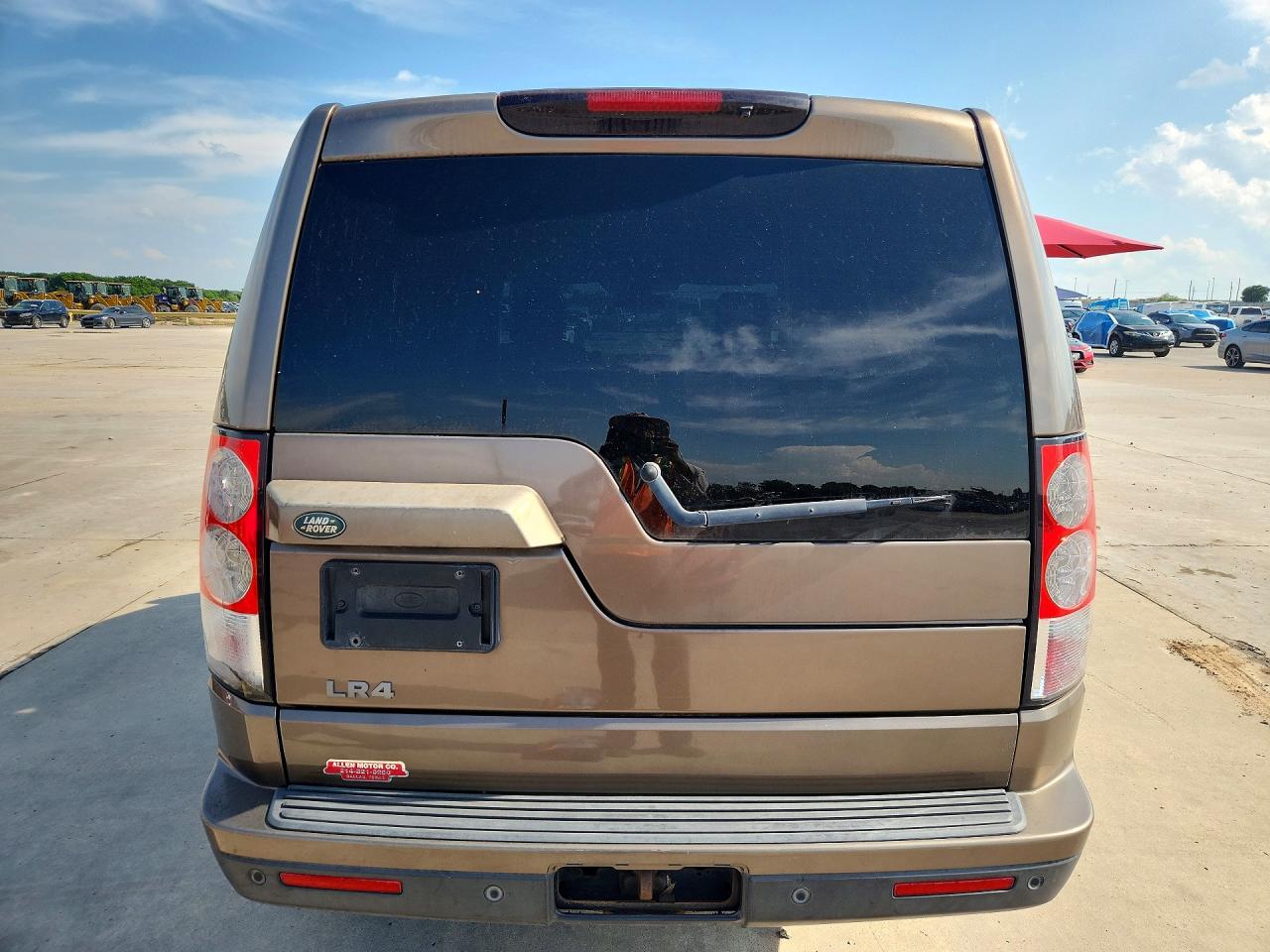 2012 Land Rover LR4 VIN SALAB2D40CA630390 COPART salvage auction — Normal Wear, TX - CERTIFICATE OF TITLE (P), sold $2,850 on 2026-07-03 (photo 6)