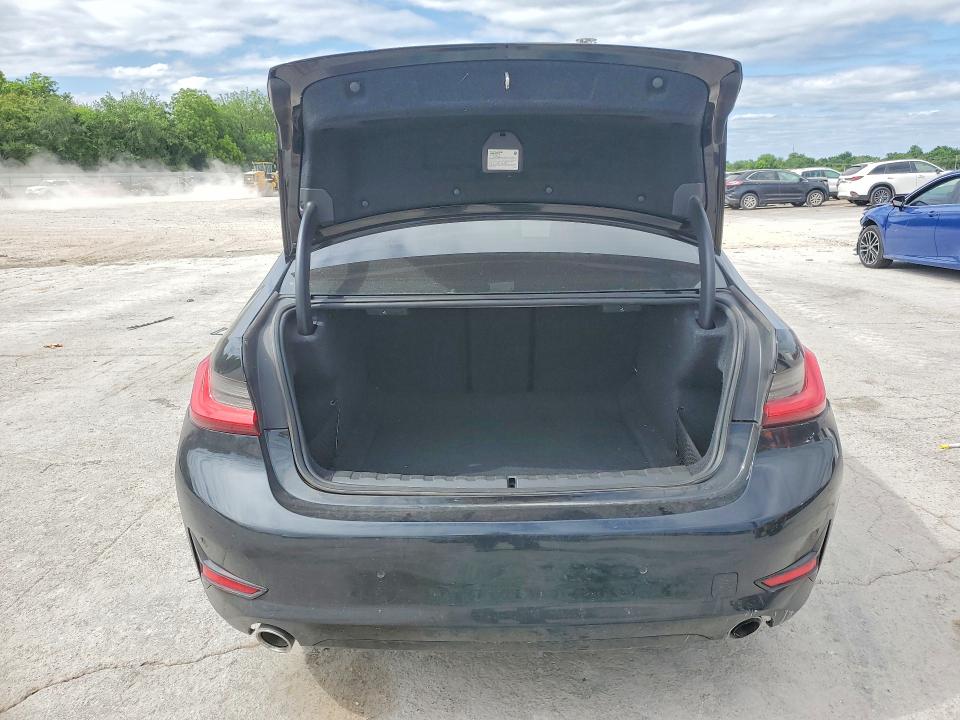 2020 BMW 3er VIN 3MW5R1J01L8B19764 COPART salvage auction — REAR END, Salvage Title, sold $7,100 on 2026-09-01 (photo 6)