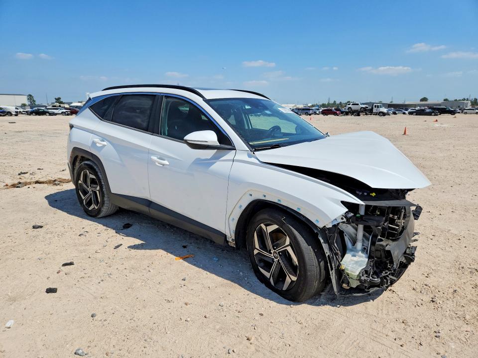 2022 Hyundai Tucson VIN 5NMJF3AE2NH070766 COPART salvage auction — FRONT END, Tx - Salvage Vehicle Title, sold $3,500 on 2026-07-09 (photo 4)