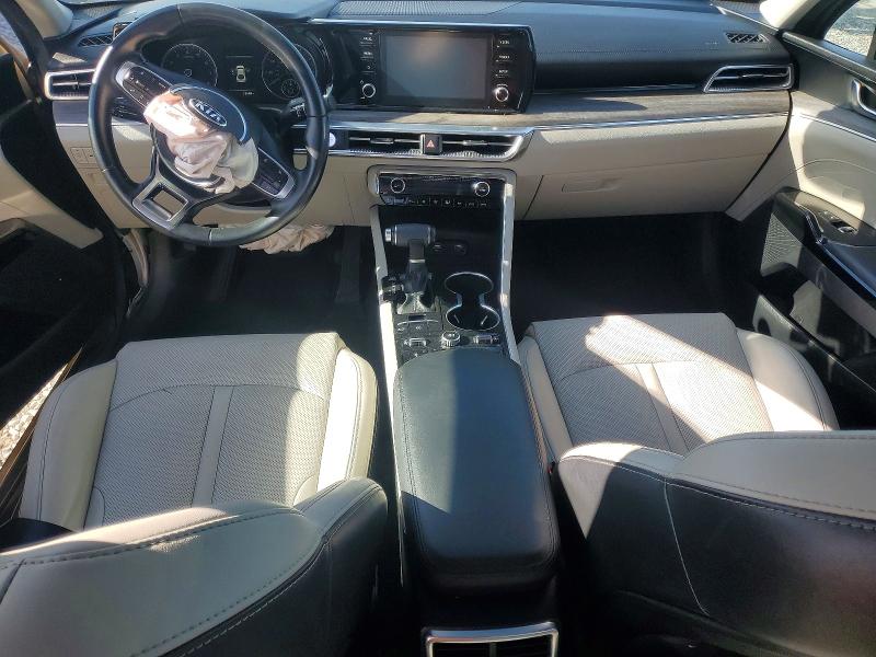 2021 Kia K5 VIN 5XXG34J20MG059163 COPART salvage auction — FRONT END, Ca - Salvage Certificate, sold $1,300 on 2026-07-02 (photo 8)