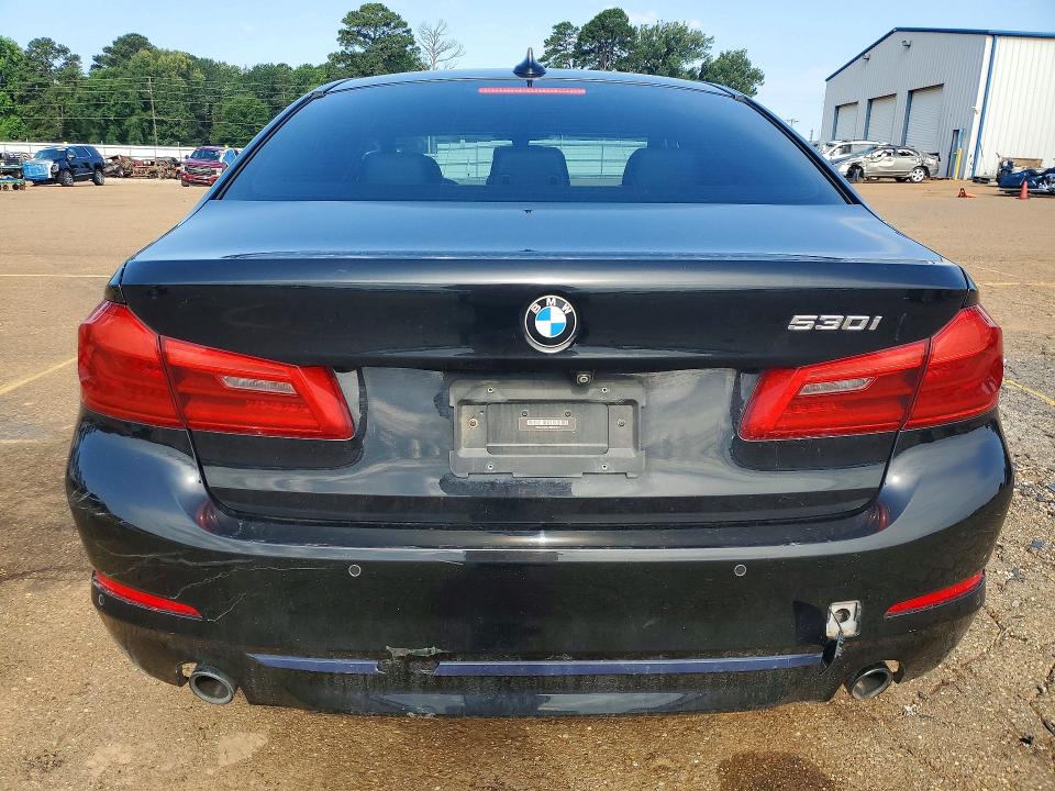 2018 BMW 5er VIN WBAJA5C54JWA37671 COPART salvage auction — UNDERCARRIAGE, Tx - Salvage Vehicle Title, sold $5,900 on 2026-07-13 (photo 6)
