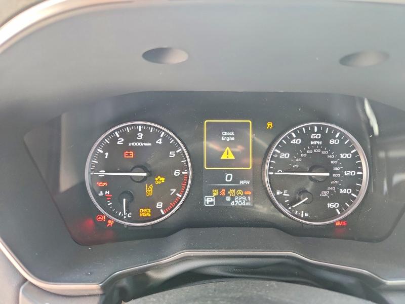 2025 Subaru VIN 4S4BTAPC6S3306493 COPART salvage auction — FRONT END, Nm - Cert Of Title-Salvage, sold $9,100 on 2026-07-06 (photo 9)