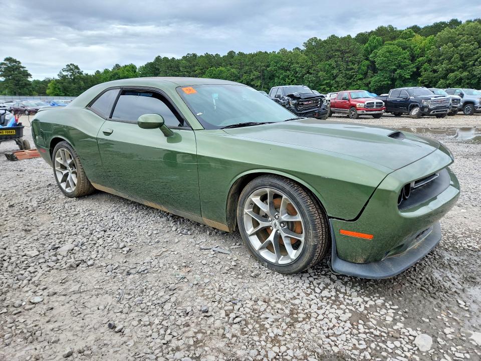 2021 Dodge Challenger VIN 2C3CDZJG4MH649937 COPART salvage auction — BIOHAZARD/CHEMICAL, Ms - Cert Of Title-Salvaged, sold $250 on 2026-07-24 (photo 4)