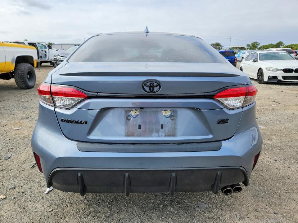 2024 Toyota Corolla VIN 5YFS4MCE2RP208640 COPART salvage auction — FRONT END, Ca - Salvage Certificate, sold $125 on 2026-07-21 (photo 6)