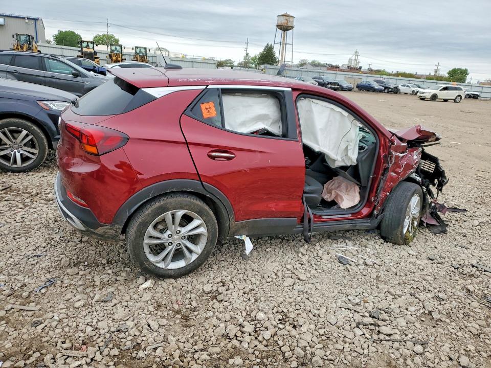 2022 Buick . VIN KL4MMBS22NB120467 COPART salvage auction — FRONT END, Il - Salvage Certificate, sold $1,250 on 2026-07-29 (photo 3)