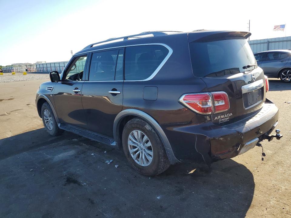 2018 Nissan Armada VIN JN8AY2ND8J9051459 COPART salvage auction — FRONT END, Fl - Cert Of Title Slvg Rebuildable, sold $3,700 on 2026-07-20 (photo 2)