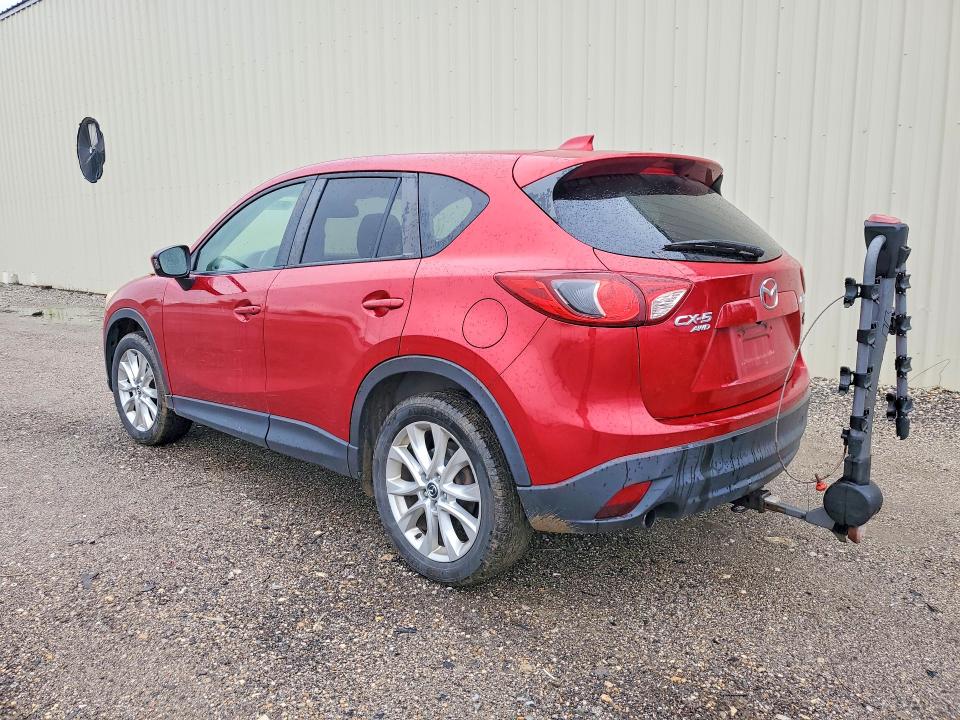 2014 Mazda Cx-5 VIN JM3KE4DY6E0421107 COPART salvage auction — HAIL, Tx - Certificate Of Title, sold $3,250 on 2026-07-02 (photo 2)