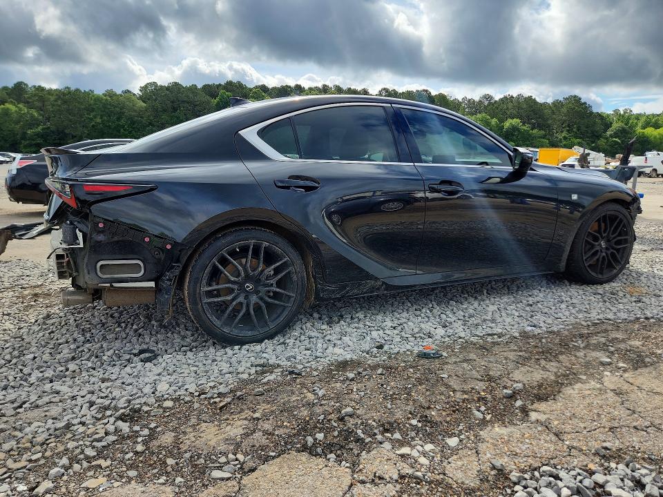 2022 Lexus Is VIN JTHSZ1B28N5052052 COPART salvage auction — FRONT END, Ms - Cert Of Title-Salvaged, sold $4,600 on 2026-07-24 (photo 3)