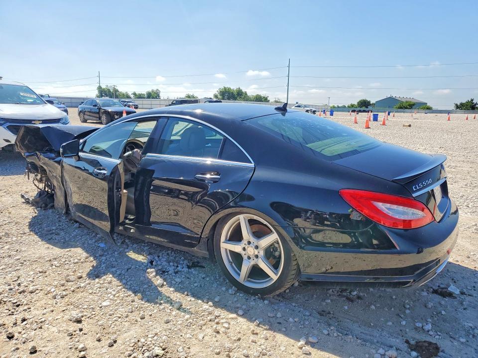 2014 Mercedes-benz Cls-klasse VIN WDDLJ7DB9EA122801 COPART salvage auction — FRONT END, Tx - Salvage Vehicle Title, sold $950 on 2026-08-13 (photo 2)