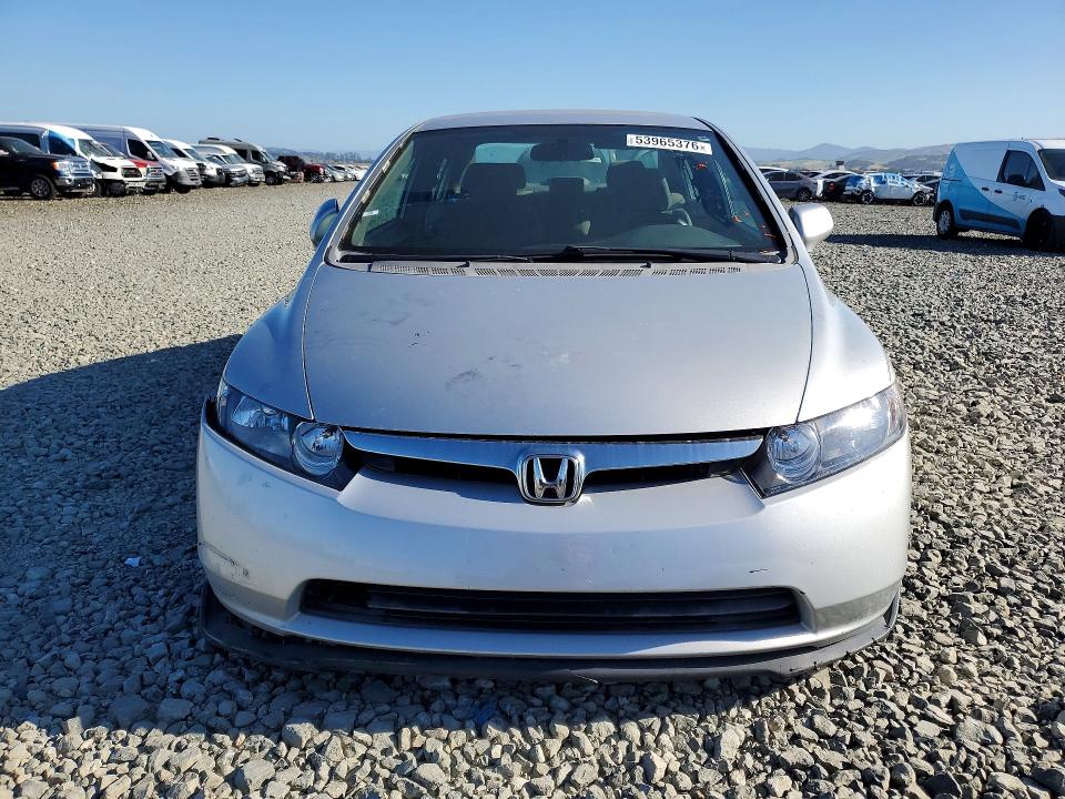 2008 Honda Civic VIN 1HGFA15538L042613 COPART salvage auction — VANDALISM, Ca - Salvage Certificate, sold $325 on 2026-07-02 (photo 5)
