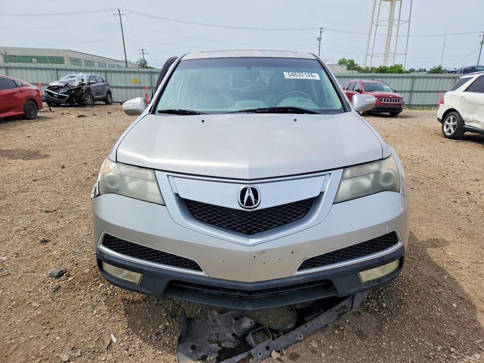 2012 Acura Mdx VIN 2HNYD2H35CH500585 COPART salvage auction — SIDE, Il - Salvage Certificate, sold $1,750 on 2026-07-10 (photo 5)
