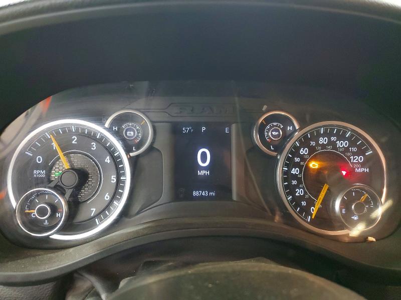 2022 Ram 1500 VIN 1C6RRFCG3NN438442 COPART salvage auction — REAR END, Vt - Cert Of Title-Salvage Vehicle, sold $12,000 on 2026-07-30 (photo 9)
