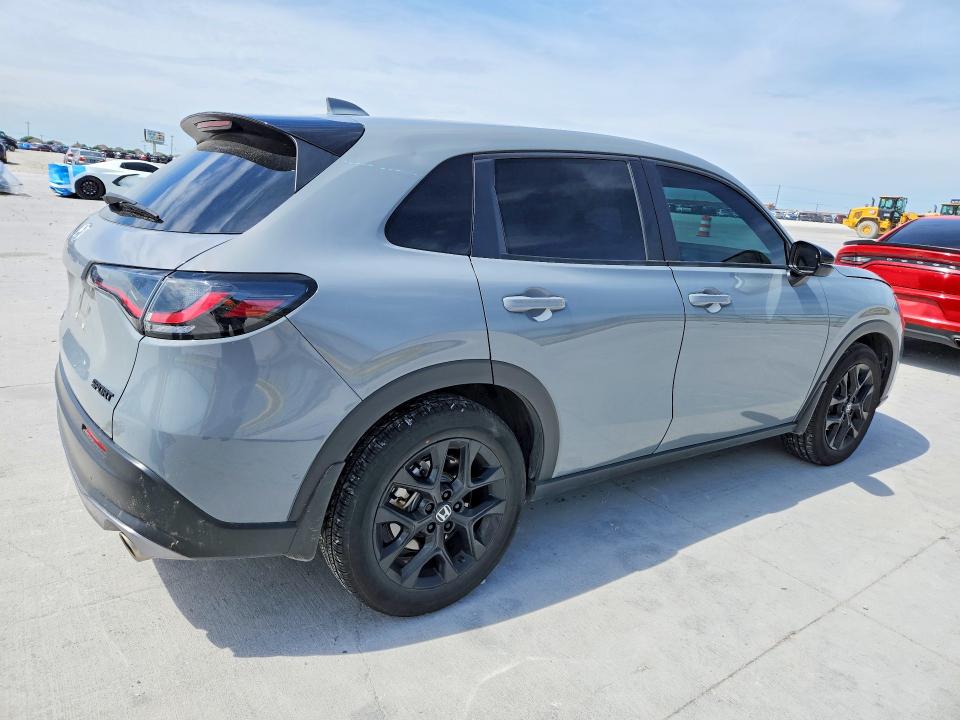 2025 Honda Hr-v VIN 3CZRZ1H56SM725633 COPART salvage auction — HAIL, TX - CERTIFICATE OF TITLE, sold $12,000 on 2026-07-28 (photo 3)
