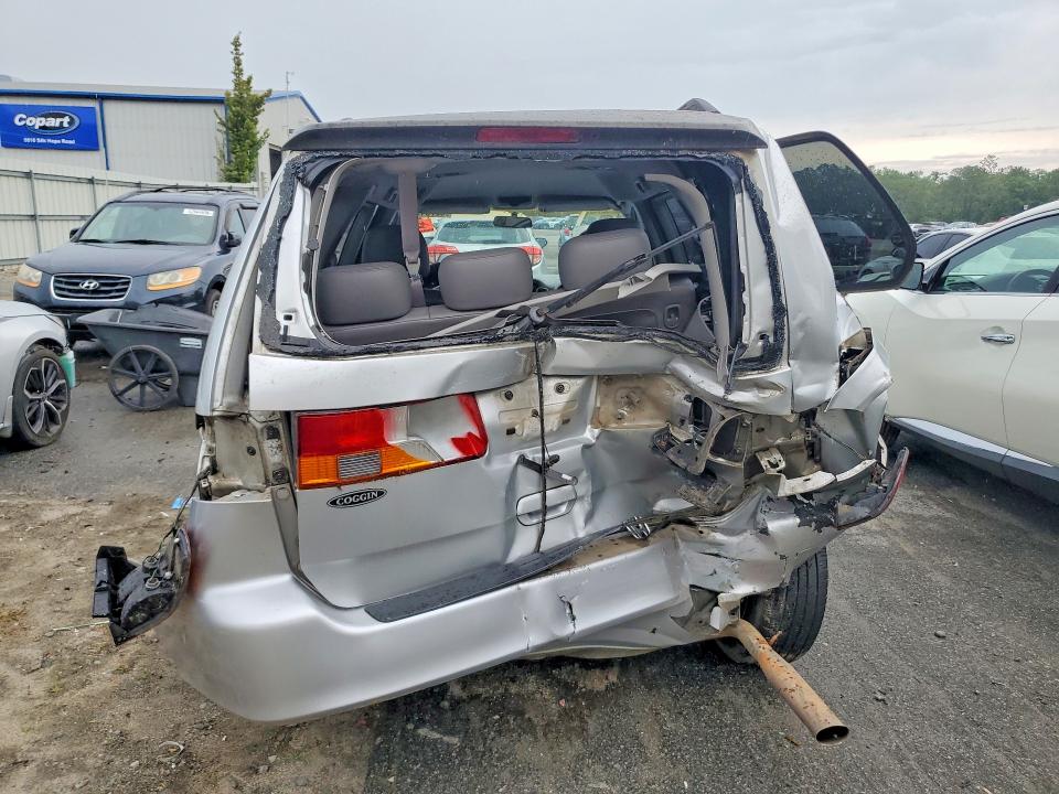2003 Honda Odyssey VIN 5FNRL18943B048209 COPART salvage auction — REAR END, Ga - Cert Of Title-Salvage, sold $225 on 2026-07-09 (photo 6)