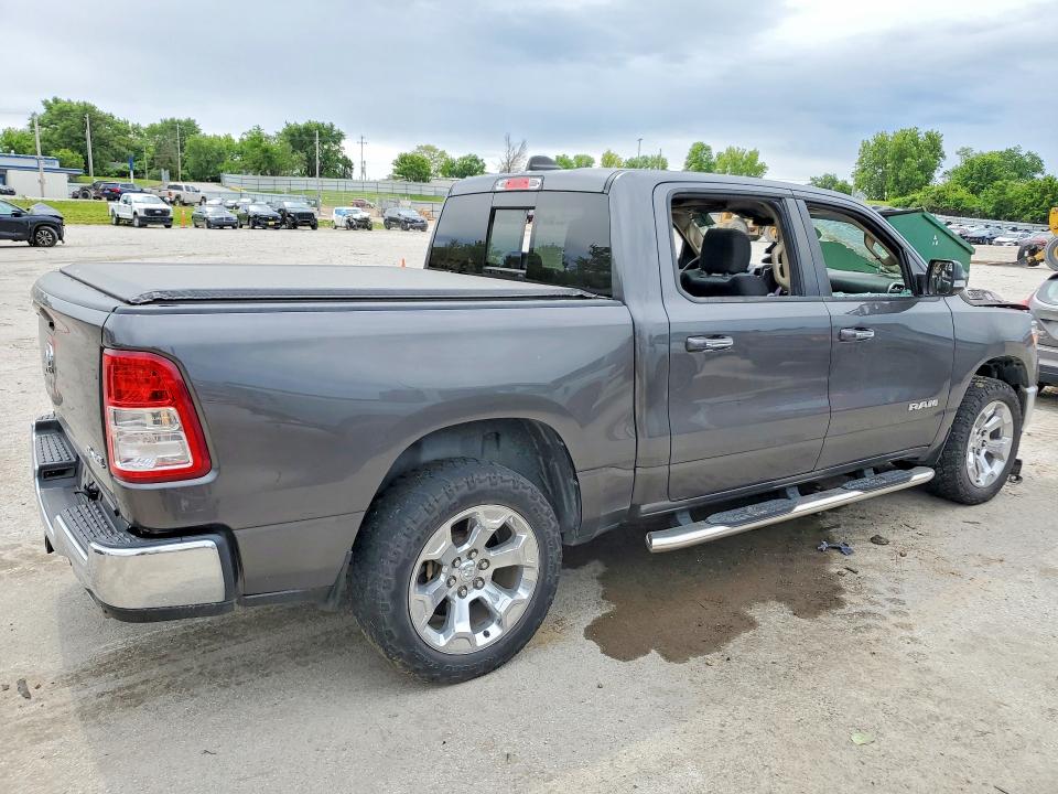 2020 Ram VIN 1C6SRFFT1LN167551 COPART salvage auction — ENGINE BURN, Mo - Salvage Certificate Of Title, sold $3,250 on 2026-07-03 (photo 3)