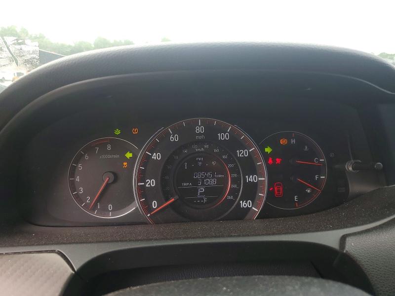 2016 Honda Accord VIN 1HGCR2F58GA025543 COPART salvage auction — HAIL, OK - CERT OF TITLE-SALVAGE, sold $2,200 on 2026-07-09 (photo 9)
