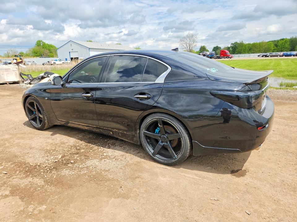 2015 Infiniti Q50 VIN JN1BV7AP3FM338592 COPART salvage auction — WATER/FLOOD, Oh - Cert Of Title-Salvage Flood, sold $1,750 on 2026-07-13 (photo 2)
