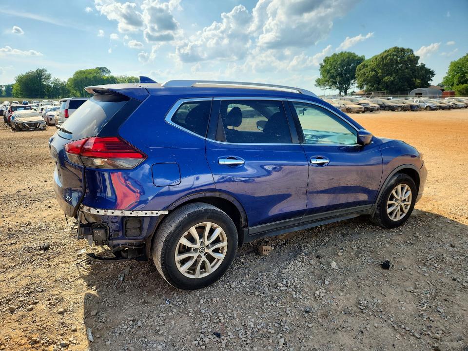2017 Nissan VIN KNMAT2MT8HP595551 COPART salvage auction — REAR END, Tx - Salvage Vehicle Title, sold $2,050 on 2026-07-08 (photo 3)