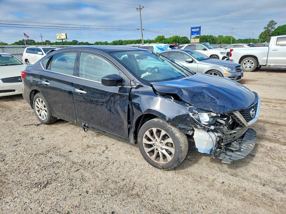 2017 Nissan Sentra VIN 3N1AB7AP9HY236928 COPART salvage auction — FRONT END, NC - SALVAGE CERT-REBUILT, sold $850 on 2026-07-02 (photo 4)