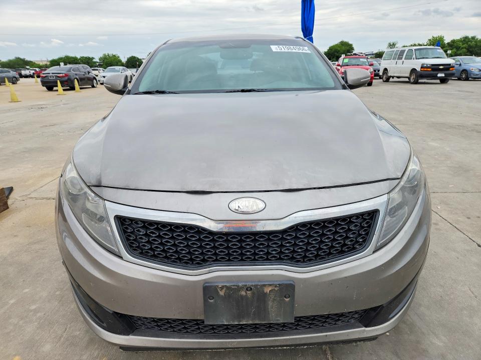 2013 Kia Optima VIN 5XXGN4A74DG240756 COPART salvage auction — SIDE, Tx - Salvage Vehicle Title, sold $1,000 on 2026-07-16 (photo 5)