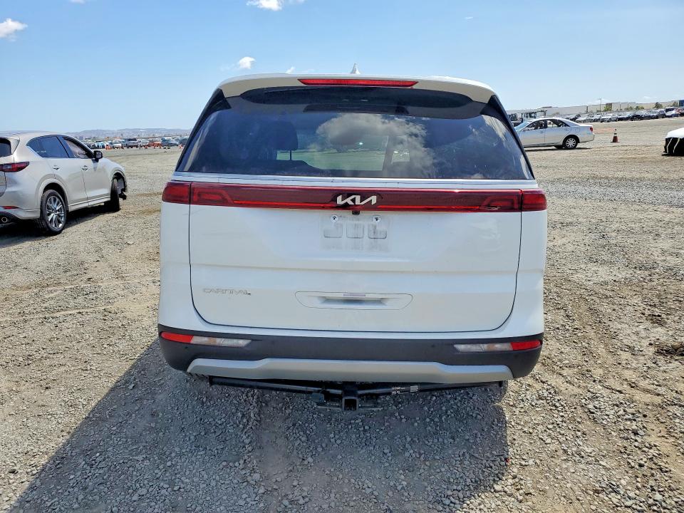 2024 Kia Carnival VIN KNDNB4H32R6382547 COPART salvage auction — FRONT END, Ca - Salvage Certificate, sold $6,700 on 2026-07-24 (photo 6)